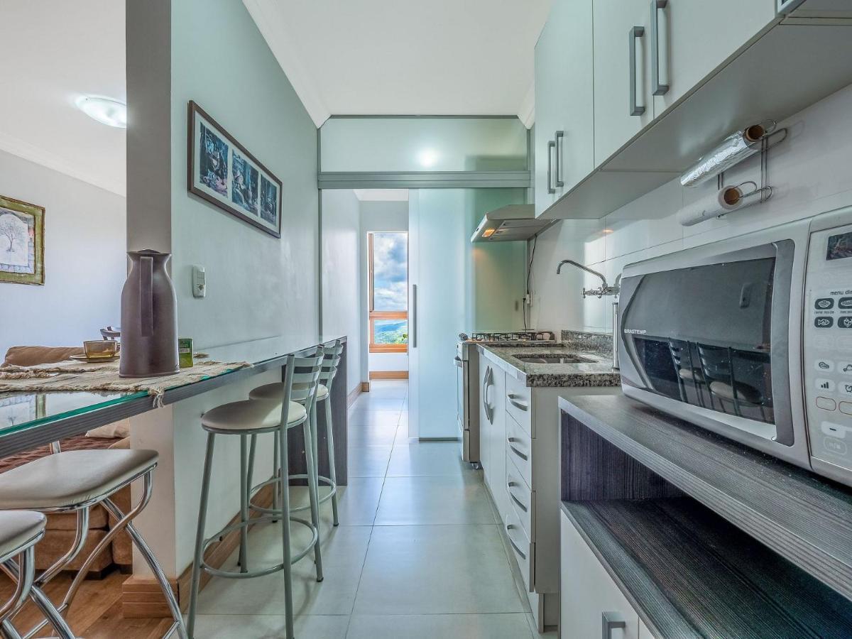 Апартаменти Cristo Rei 302 - Apartamento Em Gramado - Vista Para O Vale Екстер'єр фото