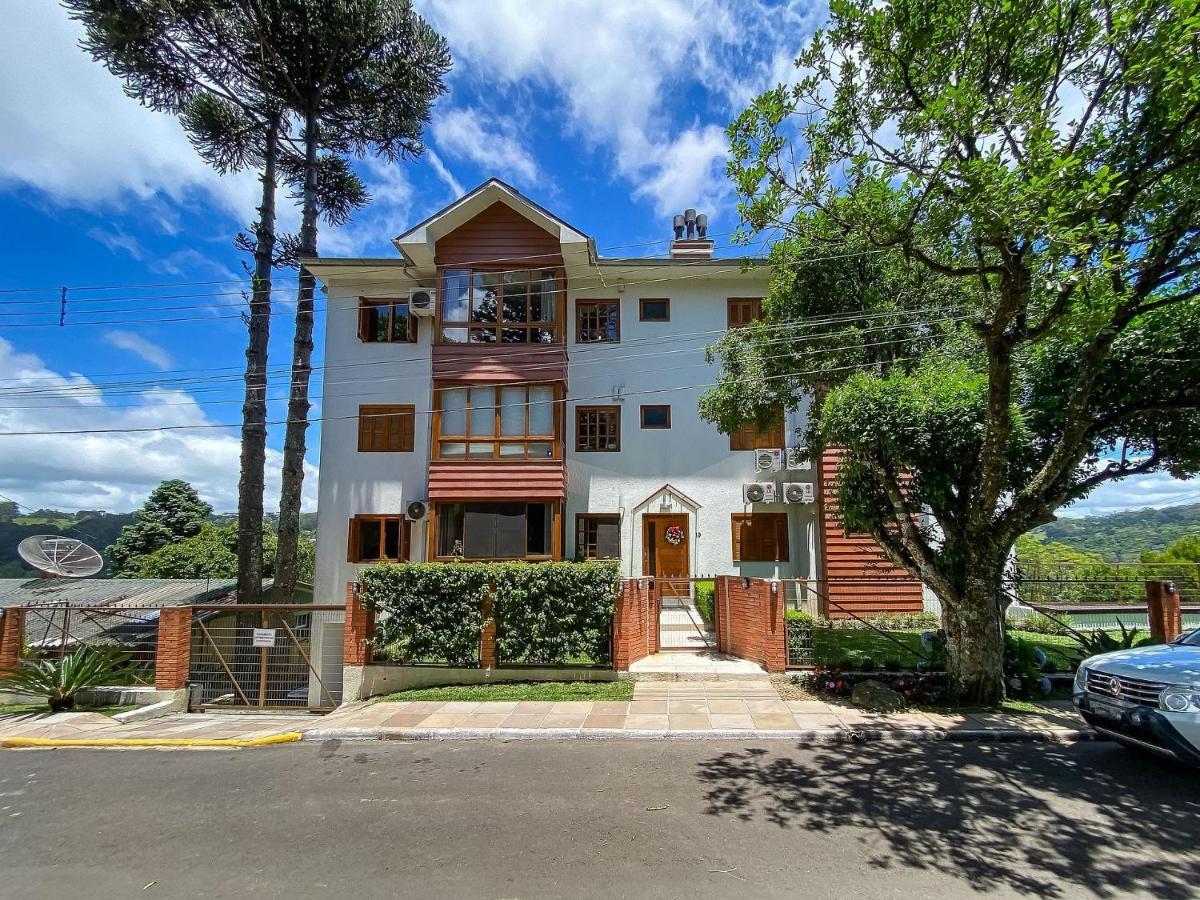 Апартаменти Cristo Rei 302 - Apartamento Em Gramado - Vista Para O Vale Екстер'єр фото